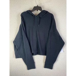 Zella Black Hooded Long Sleeve Sweater Size 2XL New with Tags